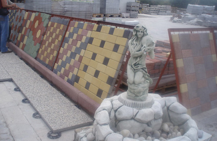 concrete products machine